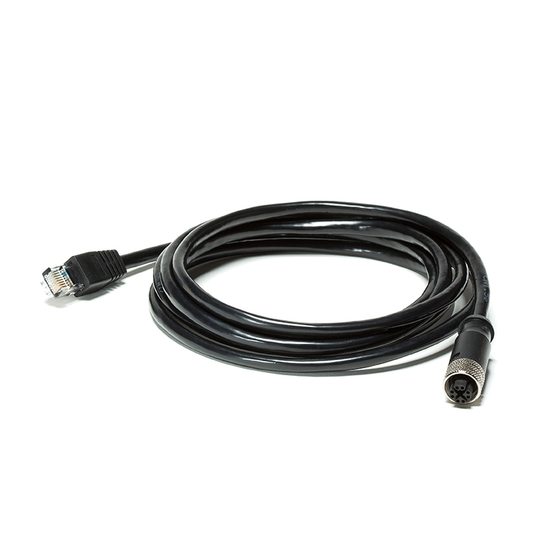 [FLIR T128390ACC] FLIR AX8 Ethernet Cable, 2m, M12 to RJ45