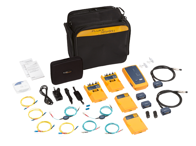 [DSX2-5000QI INT] CableAnalyzer 1 GHz, CertiFiber Pro Quad (Multimode and Singlemode) OLTS Modules & Inspection Camera
