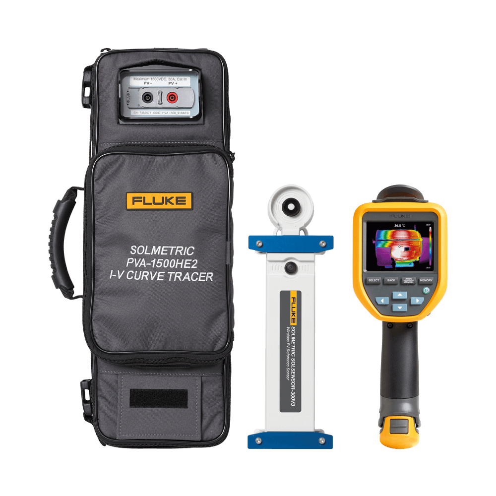 [FLUKE-SOL-TI-9HZ-KIT] Solmetric PVA, high-efficiency IV curve tracer & TiS75 9 Hz