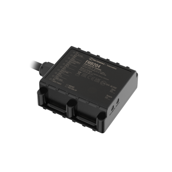 [FMB204BD9L01] Small and professional waterproof tracker with internal high gain GNSS/GSM antennas, Bluetooth and high capacity internal Li-ion battery