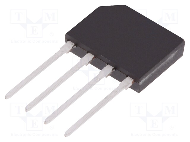 [GBP306S-YAN] Bridge rectifier: single-phase; Urmax: 600V; If: 3A; Ifsm: 65A; GBP