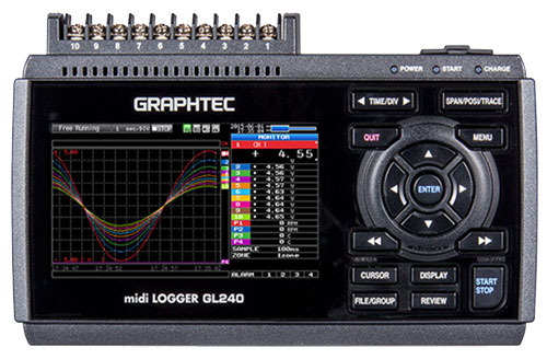 Midi Logger, 10 kanaliga