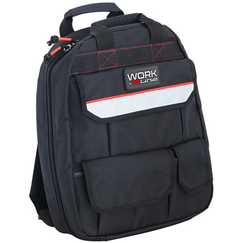 Tool backpack 310x120x390mm, different sized pockets