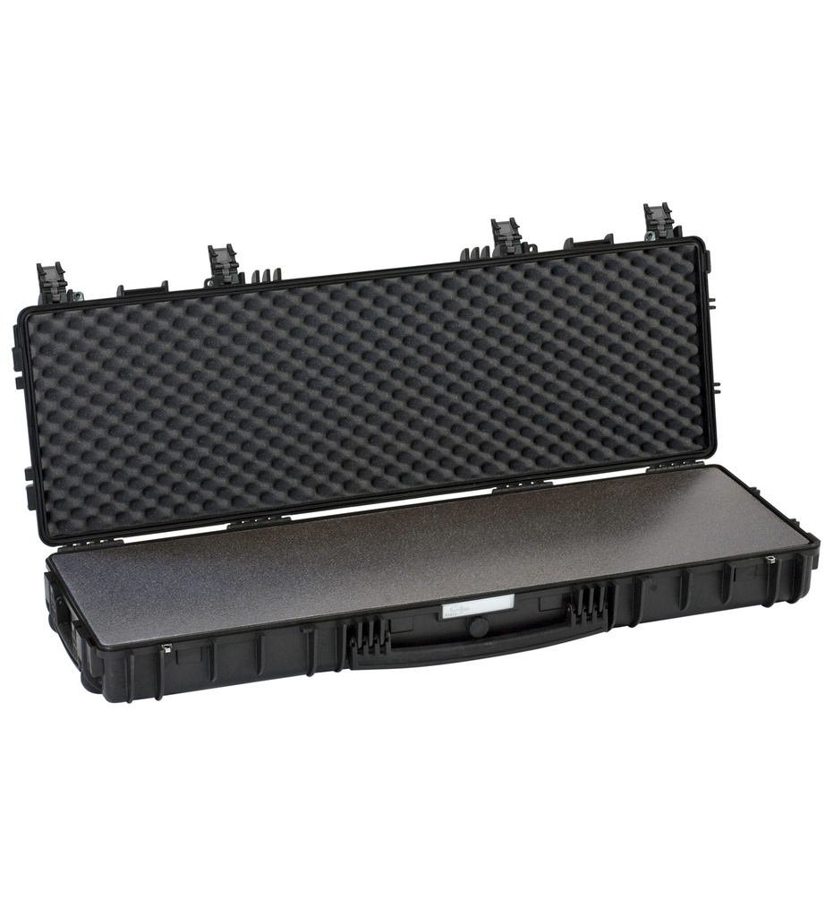 [11413.BFF] Relvakohver 1189x415x159mm, veekindel, must, vahuga, ratastega, 8.8kg