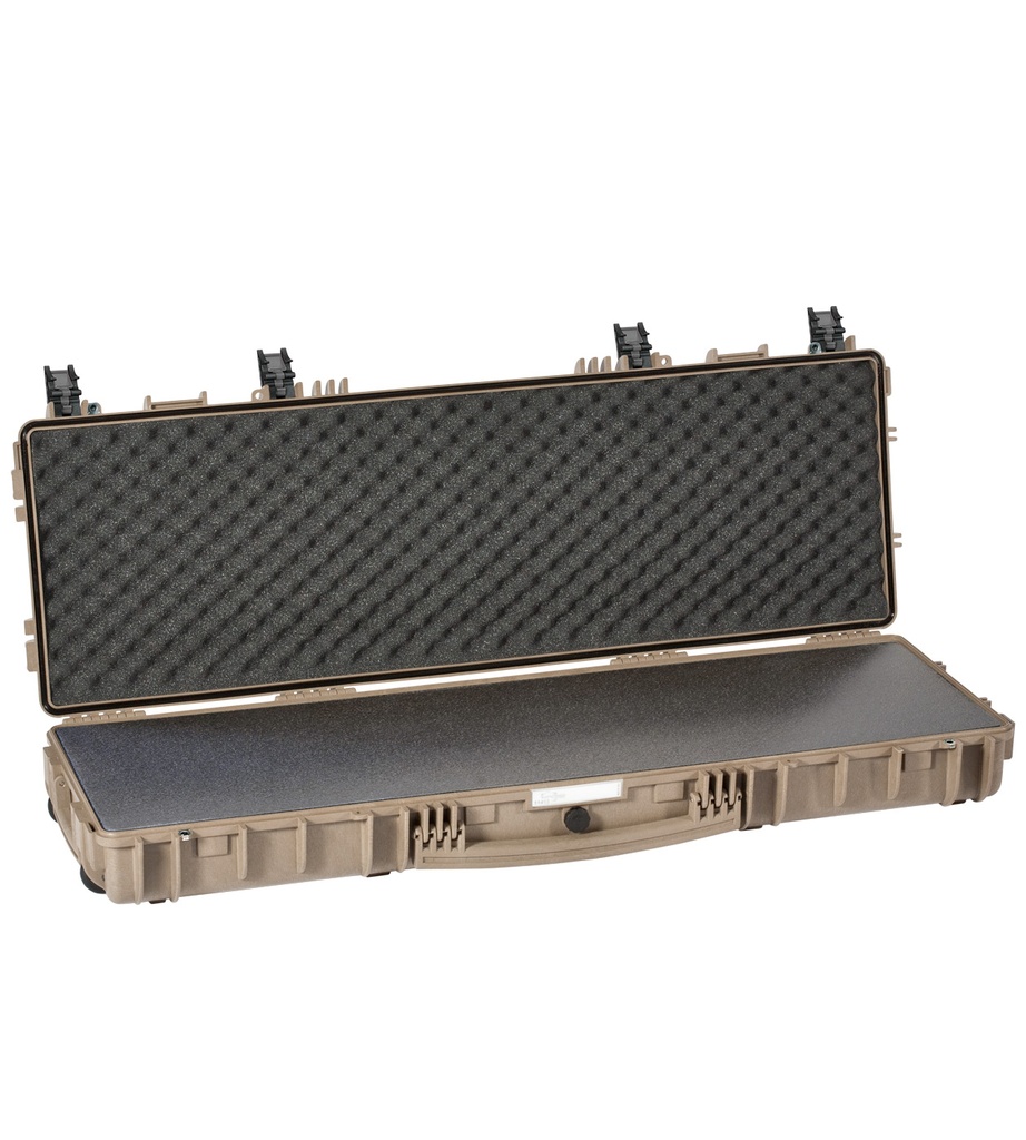 [11413.DFF] Relvakohver 1189x415x159mm, veekindel, liivakarva, vahuga, ratastega, 8.8kg