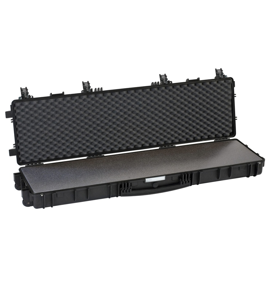 [13513.BFF] Relvakohver 1430x415x159mm, veekindel, must, vahuga, ratastega, 9.95kg