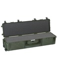 Toolbox 1430x415x296mm, Waterproof, Green, Foam, Wheels, 14.9kg