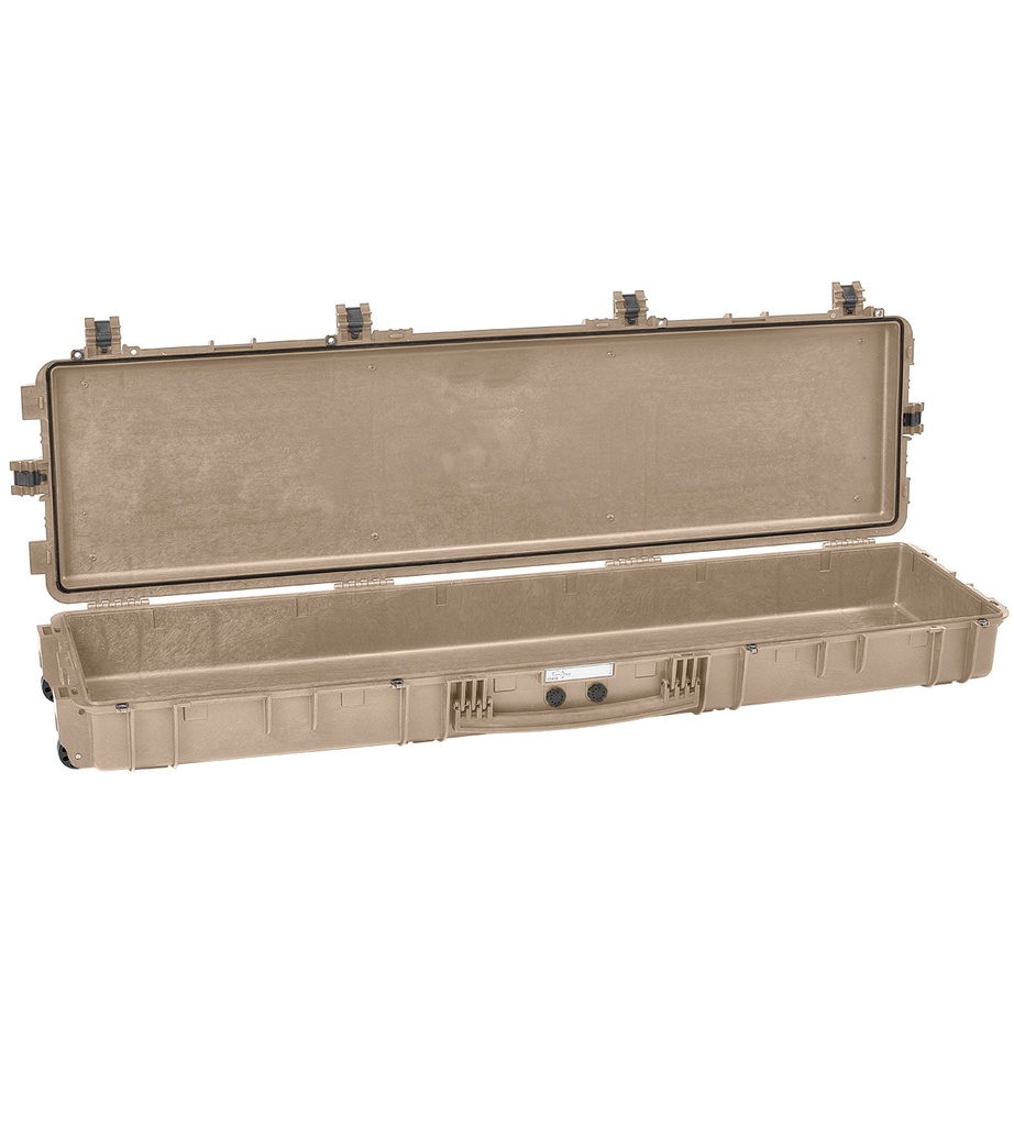 Relvakast 1629x456x183mm, veekindel, liivakarva, ratastega, 11.3kg