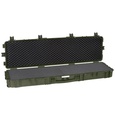 Rifle case 1629x456x183mm, Waterproof, Green, Foam, Wheels, 13.4kg
