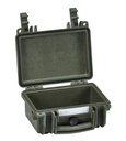 Case 216x180x102mm, Waterproof, Green, 0.7kg