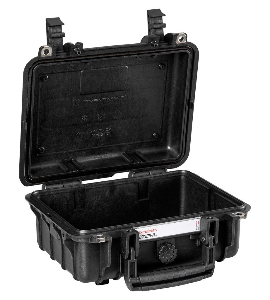 Case 316x270x143mm, Waterproof, Black, IP67, 1.32kg
