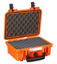 Kohver 316x270x143mm, veekindel, oranž, lainelise vahuga, IP67, 1.46kg