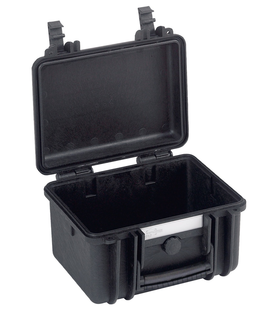 Kohver 305x270x194mm, veekindel, must, 1.93kg