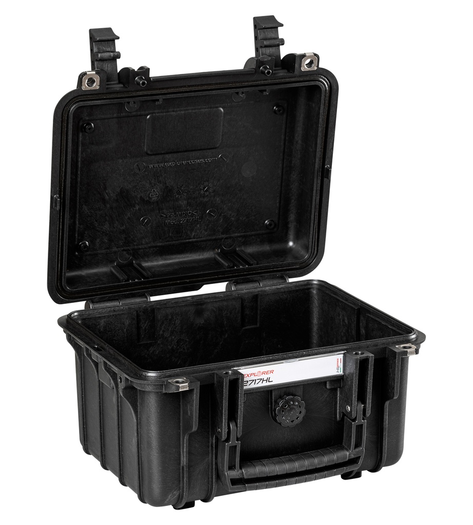 Kohver 316x270x192mm, veekindel, must, IP67, 1.54kg