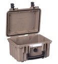 Kohver 316x270x192mm, veekindel, liivakarva, IP67, 1.54kg