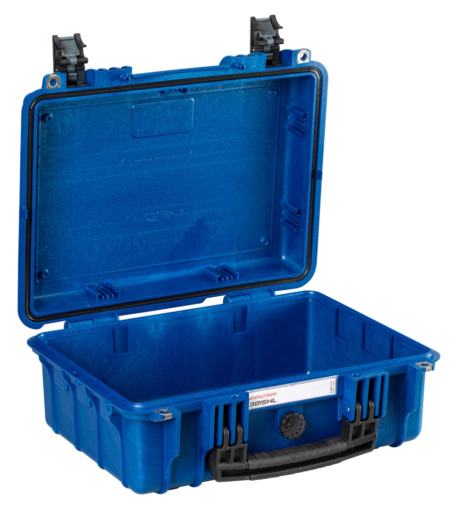 Kohver 420x340x177mm, veekindel, sinine, IP67, 2.2kg