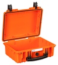 Case 420x340x177mm, Waterproof, Orange, IP67, 2.2kg