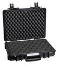 Kohver 457x366x118mm, veekindel, must, lainelise vahuga, IP67, 2.6kg