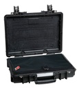 Kohver 457x366x118mm, veekindel, must, relvakotiga, IP67, 2.6kg
