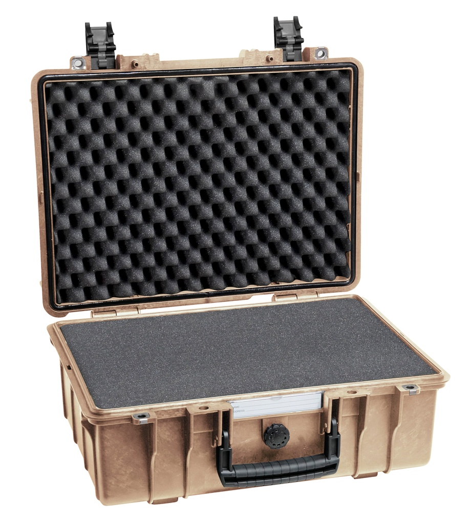 Kohver 457x366x183mm, veekindel, liivakarva, vahuga, IP67, 3.2kg