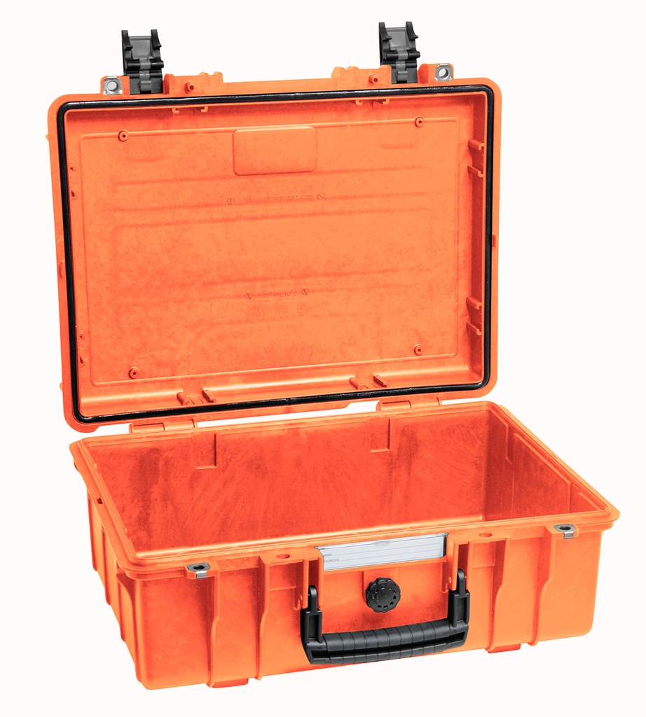Kohver 457x366x183mm, veekindel, oranž, IP67, 2.6kg