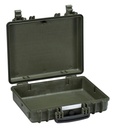 Kohver 474x415x149mm, veekindel, roheline, IP67, 3.4kg