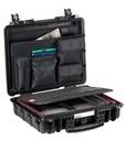 Kohver 485x414x149mm, veekindel, must, sülearvutikotiga, IP67, 2.92kg