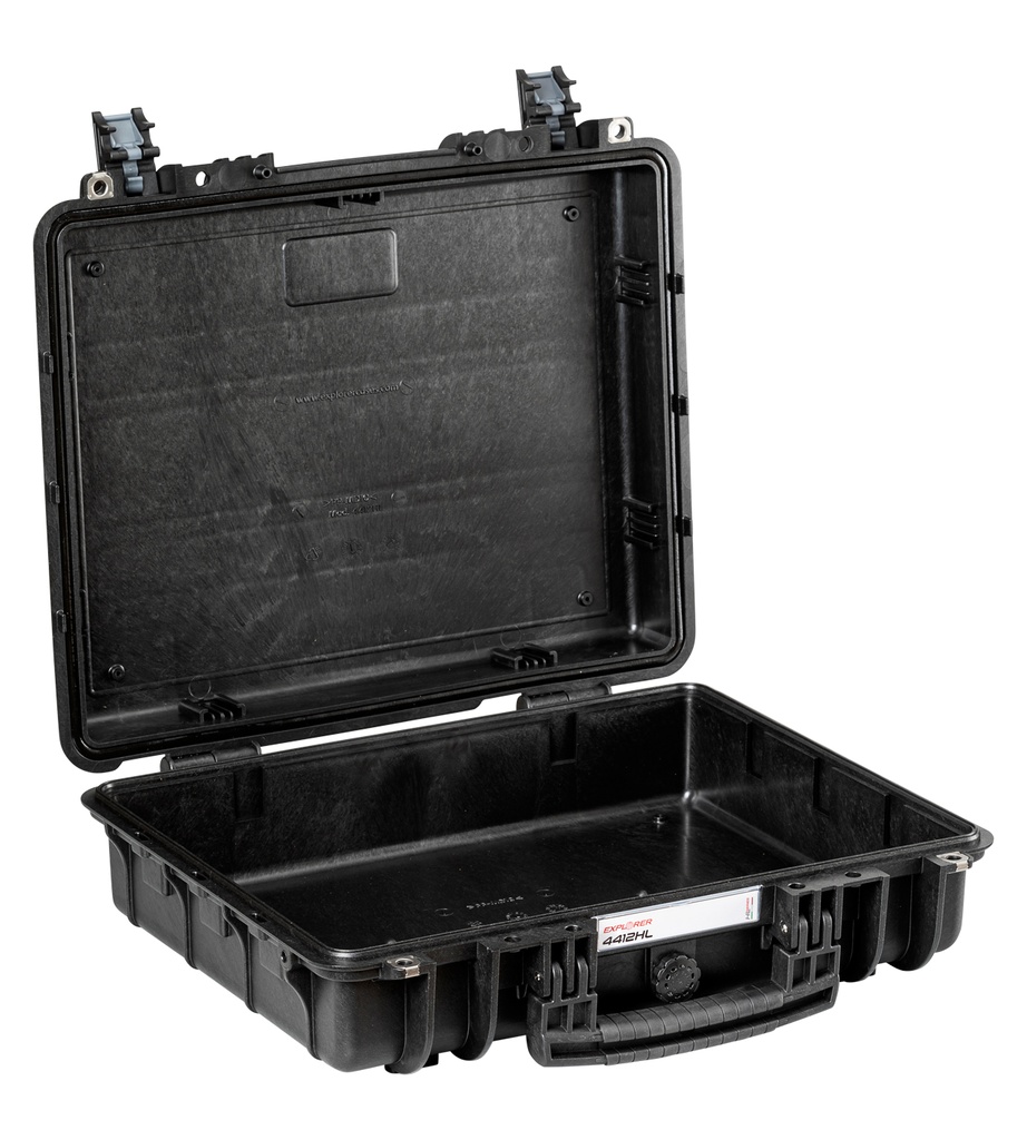 Kohver 485x414x149mm, veekindel, must, IP67, 2.5kg