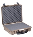 Kohver 485x414x149mm, veekindel, liivakarva, vahuga, IP67, 2.92kg