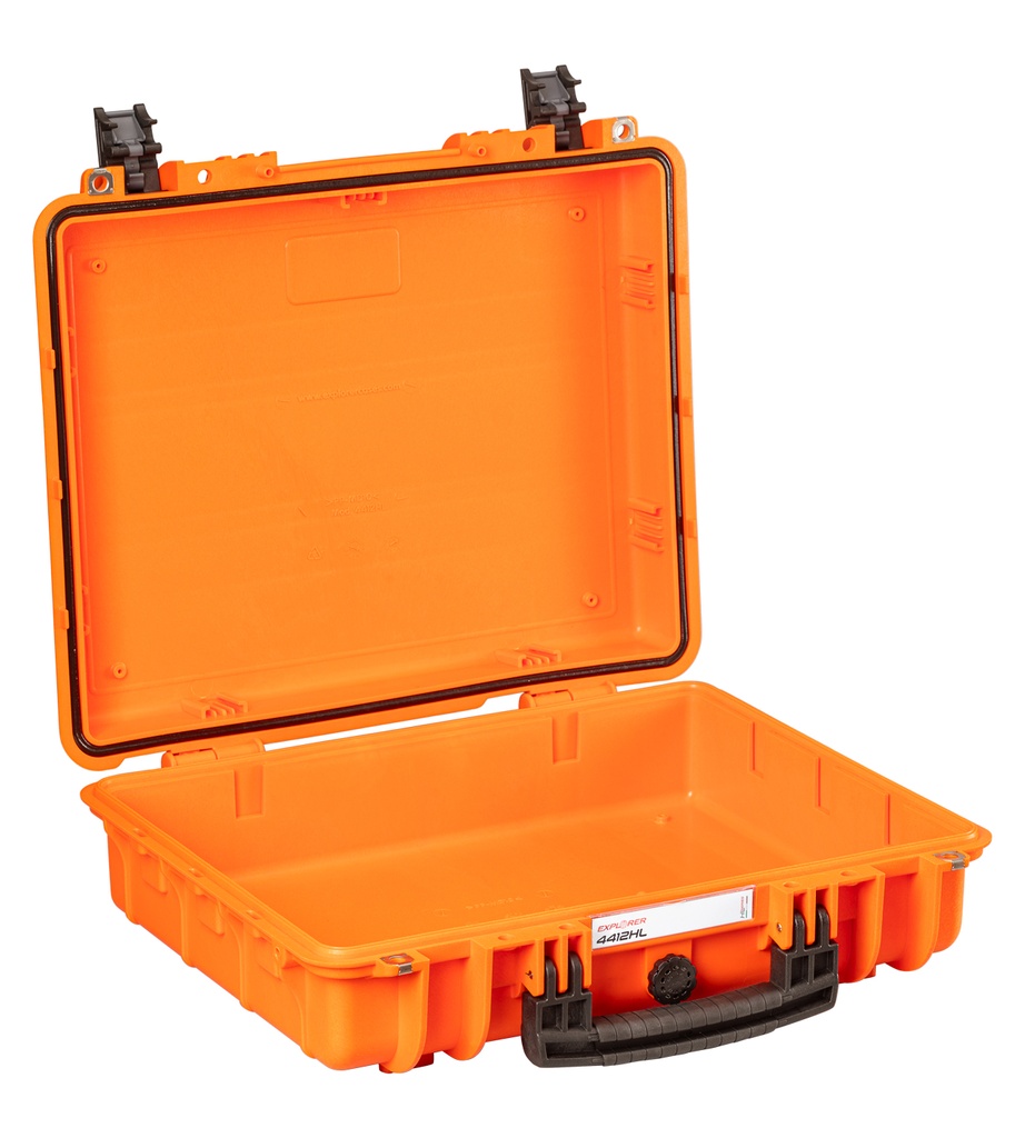 Kohver 485x414x149mm, veekindel, oranž, IP67, 2.5kg