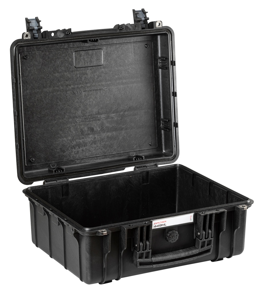 Case 485x414x212mm, Waterproof, Black, IP67, 2.91kg