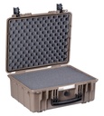 Kohver 485x414x212mm, veekindel, liivakarva, vahuga, IP67, 3.58kg