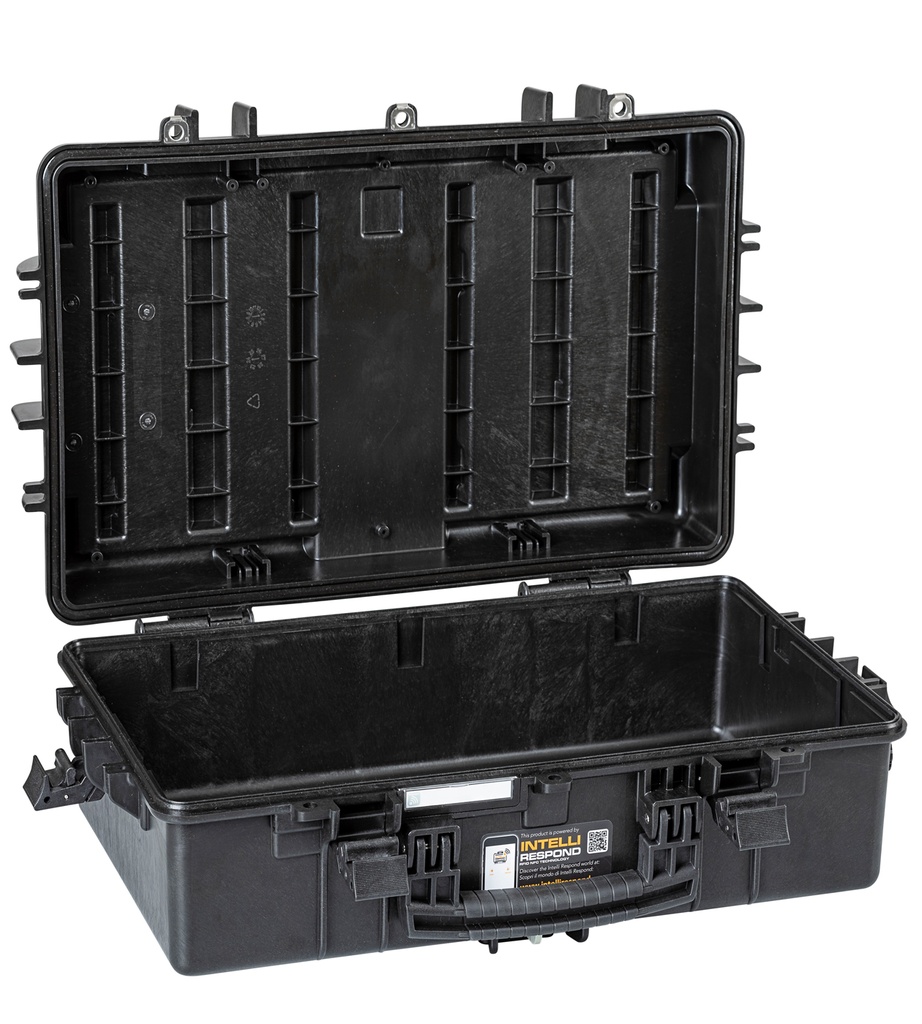 Kohver 585x386x198mm, veekindel, must, virnastatav, IP67, 3.3kg