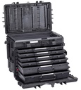 Tööriistakast 581x381x455mm, sahtlitega: 4 x AIDRAW3.E + 2 x AIDRAW6.E