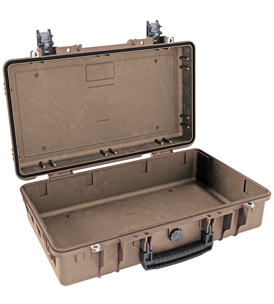 Kohver 550x350x170mm, veekindel, liivakarva, IP67, 2.55kg