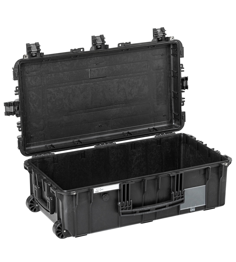 Kohver 832x466x279mm, veekindel, must, ratastega, IP67, 7.7kg
