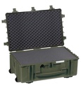 Case 860x560x355mm, Waterproof, Green, Foam, Wheels, IP67, 16.39kg