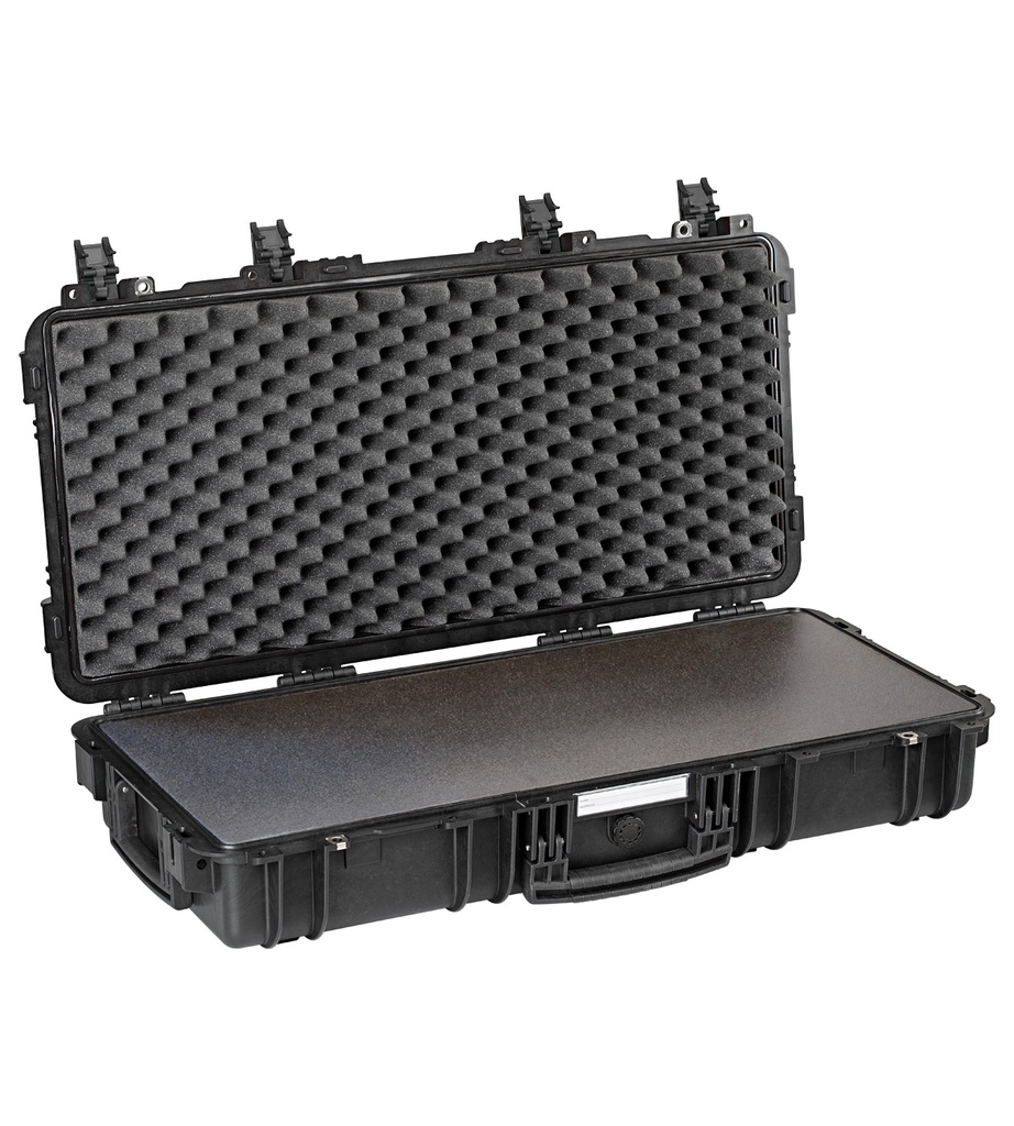 Kohver 846x427x167mm, veekindel, must, vahuga, IP67, 6.4kg