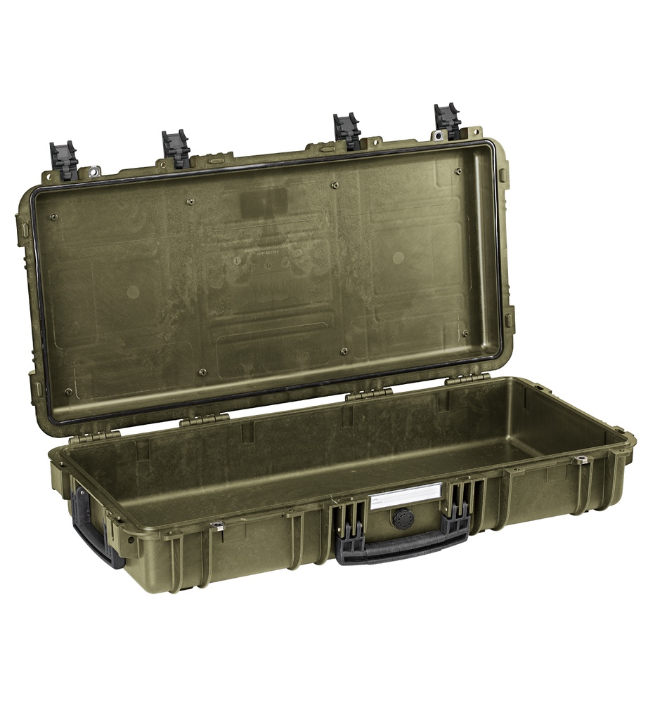 Kohver 846x427x167mm, veekindel, roheline, IP67, 5.5kg