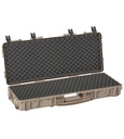 Weapon case 989x415x157mm, Waterproof, Desert sand, Convoluted Foam, IP67, 7.8kg