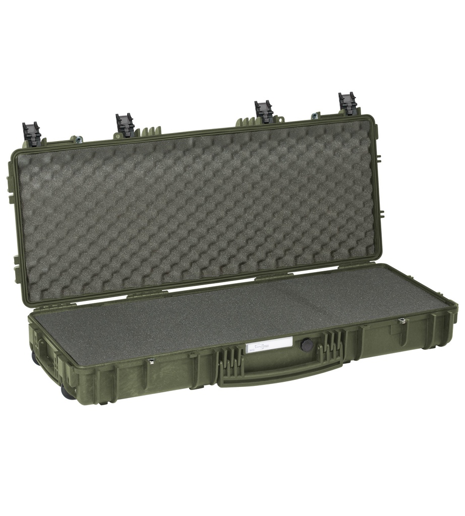 [9413.G] Kohver 989x415x157mm, veekindel, roheline, vahuga, IP67, 7.8kg