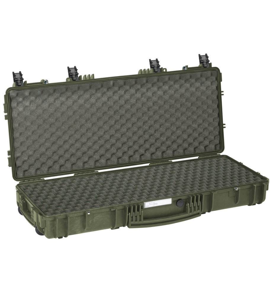 [9413.GCV] Kohver 989x415x157mm, veekindel, roheline, lainelise vahuga, IP67, 7.8kg