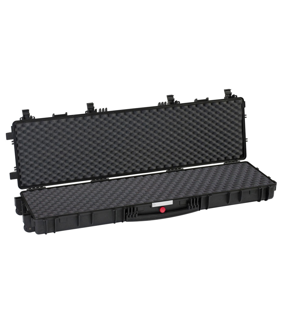 [RED13513.BCV] Tactical gun case 1430x415x159mm, Waterproof, Black, Convoluted Foam, 9.95kg