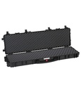 Tactical gun case 1430x415x159mm, Waterproof, Black, Convoluted Foam, 9.95kg