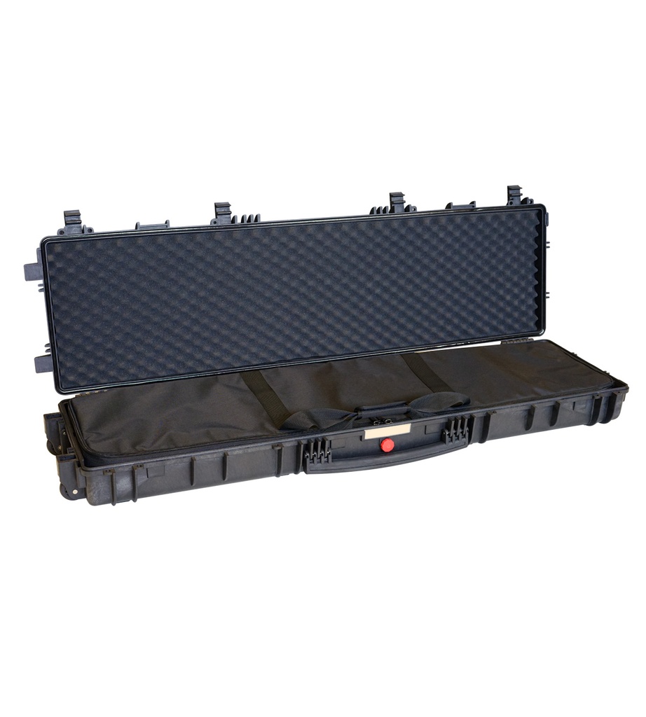 [RED13513.BGS] Tactical gun case 1430x415x159mm, Waterproof, Black, Gun bag, 9.95kg