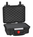 Tactical pistol case 316x270x143mm, Waterproof, Black, Foam, 1.46kg