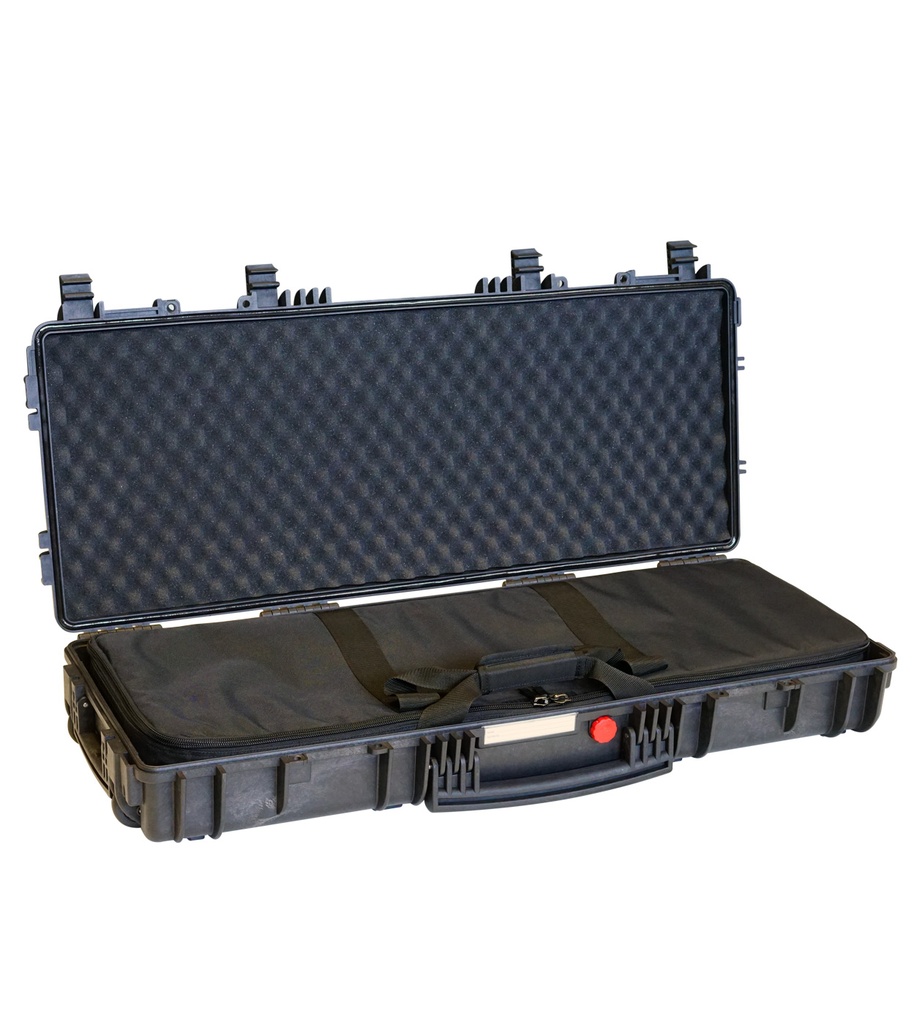 [RED9413.BGS] Taktikaline relvakohver 989x415x157mm, veekindel, must, relvakotiga, 7.7kg