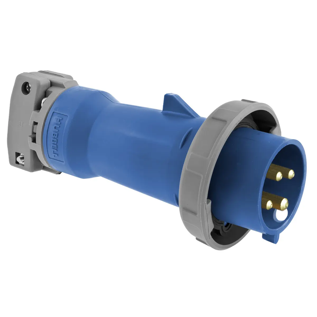[HBL420P9W] Veekindel toitepistik, IEC, 3P4W, 20A, 3P 250V, IP67