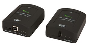 [USB Ranger 2311 - EU] USB 2.0 pikendaja läbi CATx kaabli kuni 100m, 1 port