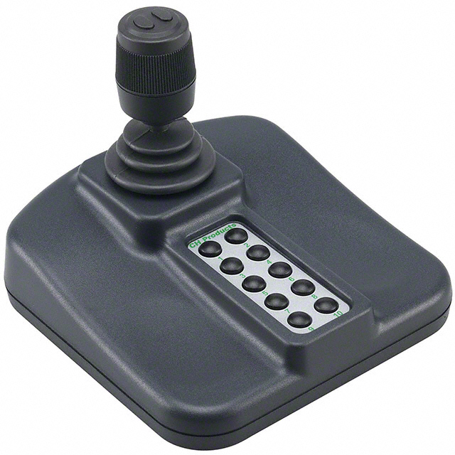 [100550BLKRF] USB 2.0 HID kontroller, PTZ juhtimine, 12 hetkelist surunuppu